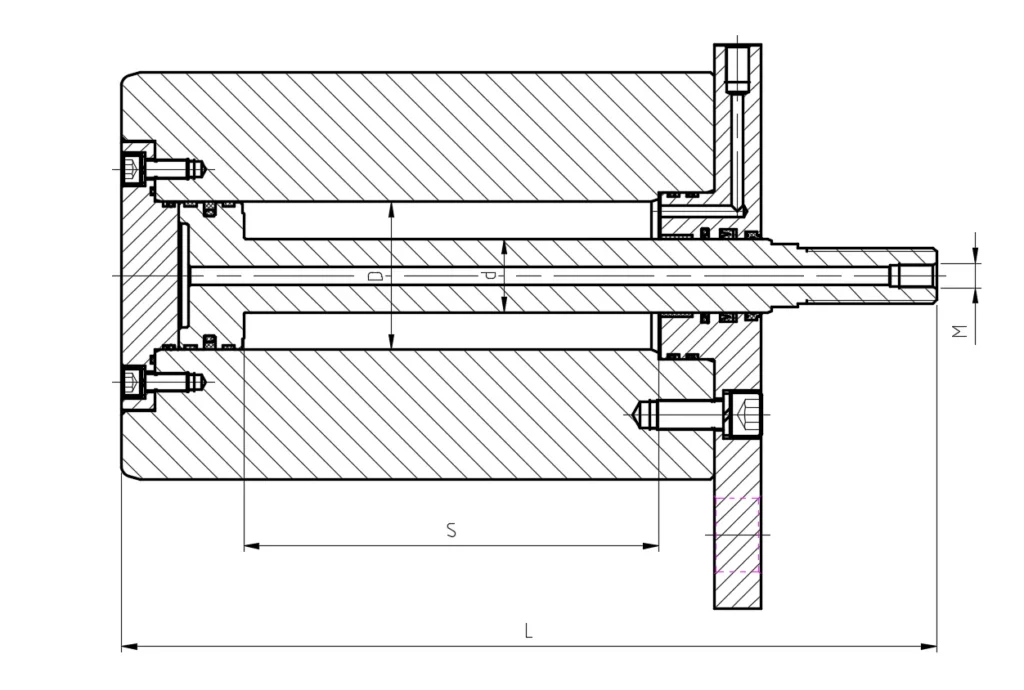 Crane-Pin-Hydraulic-Cylinder-Dimensions