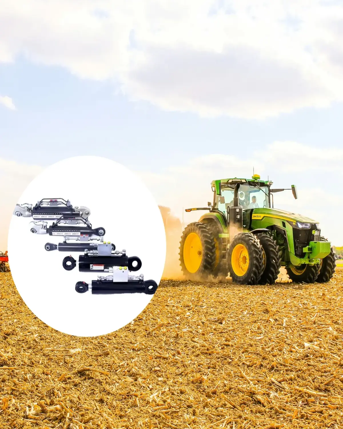 Tractor-Front-End-Loader-Hydraulic-Cylinders applications